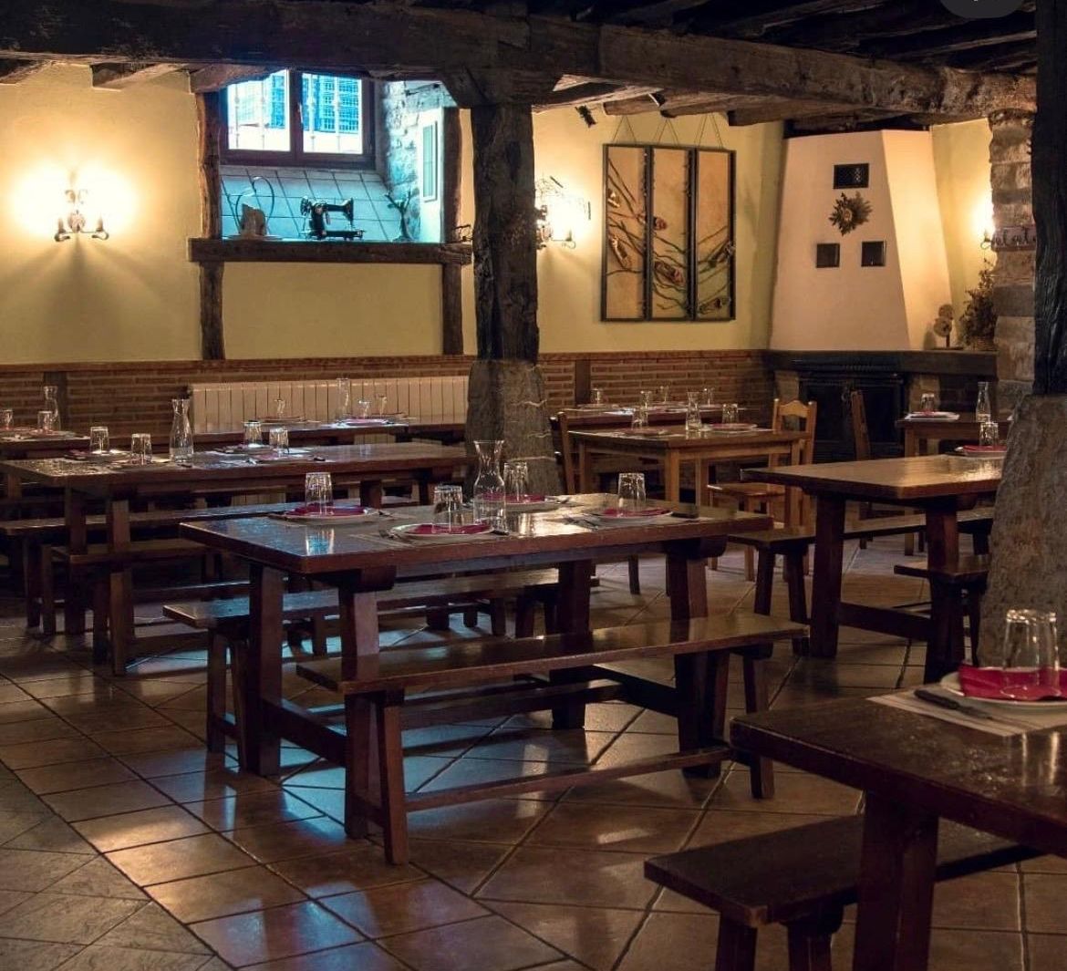 El comedor de la sidrería